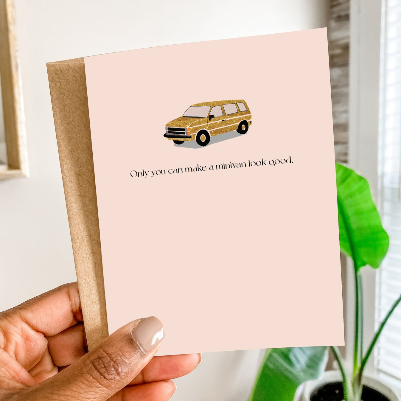 Minivan Mother's Day Greeting Card | Blú Rose Designs