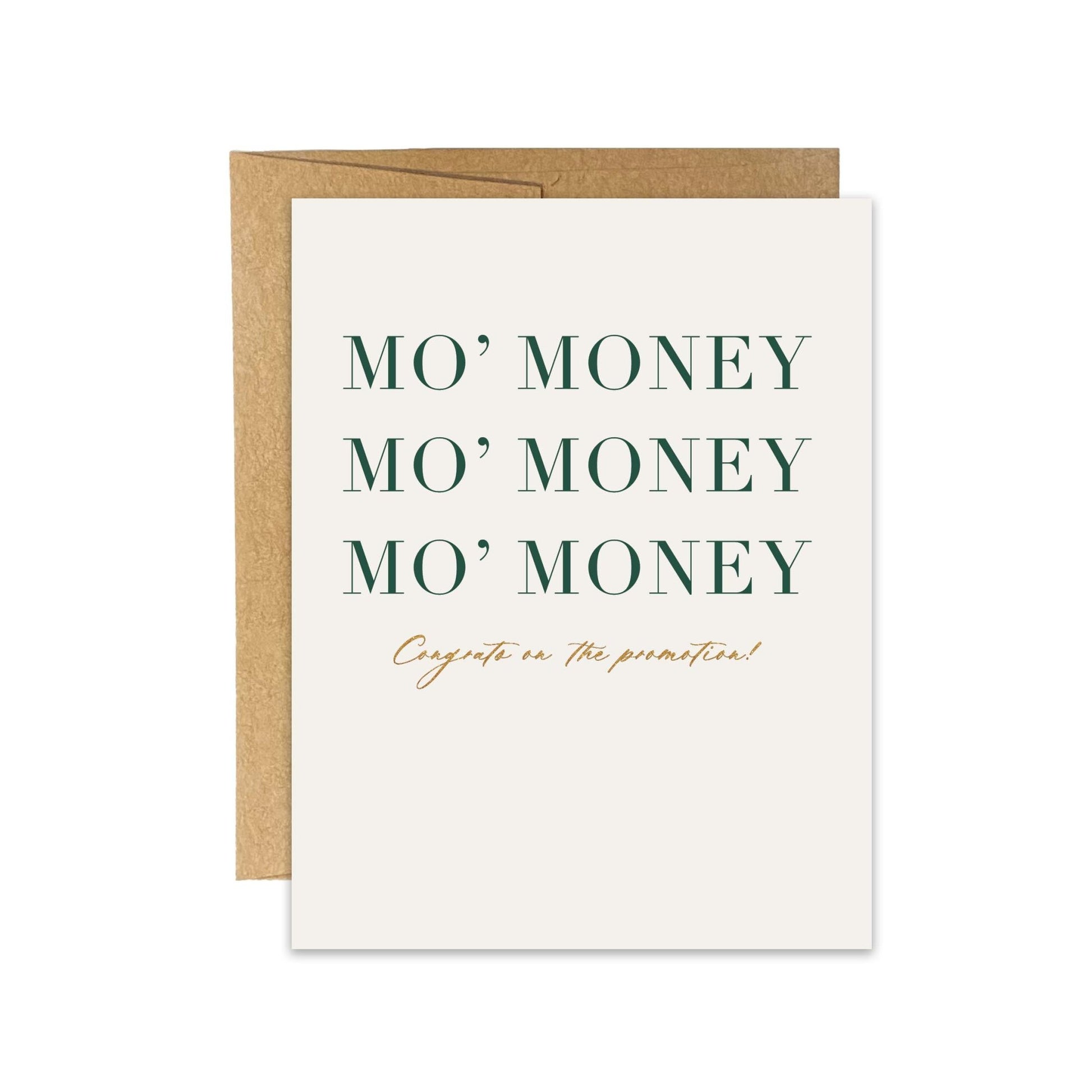 Mo' Money Promotion Card - Blú Rose