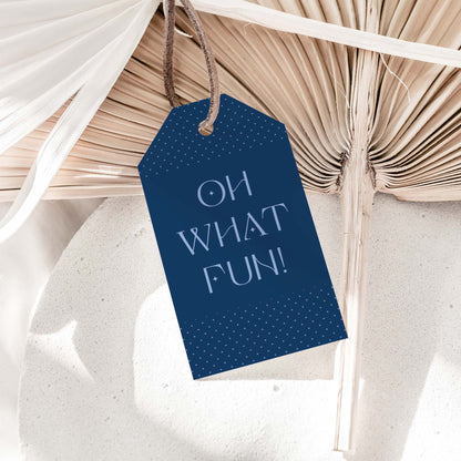 Oh What Fun Gift Tags - Blú Rose