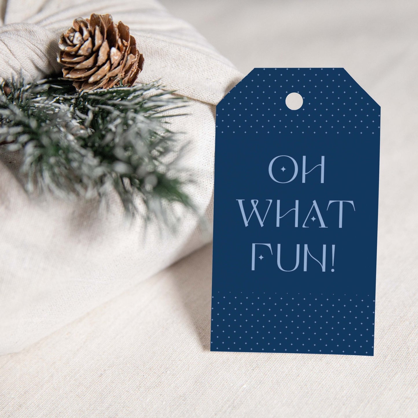 Oh What Fun Gift Tags - Blú Rose