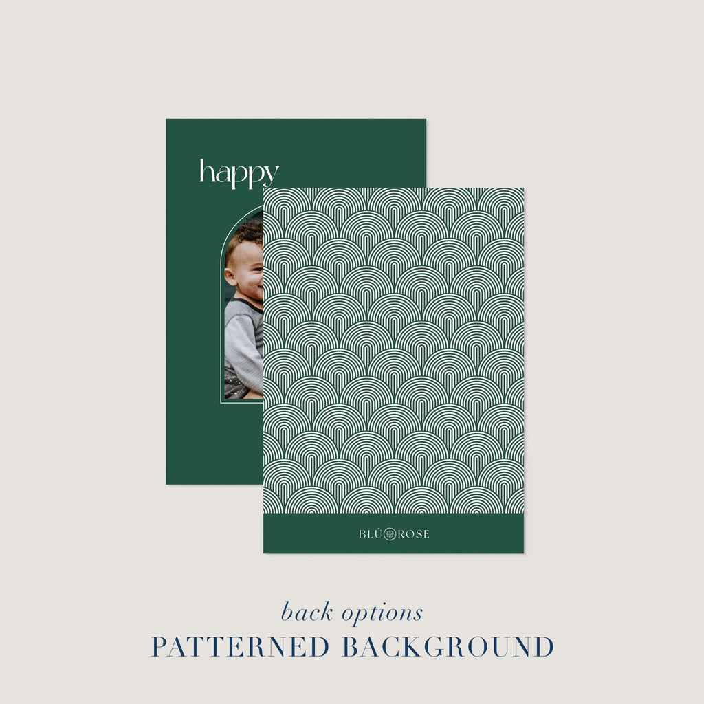 Photo Arch Holiday Cards - Blú Rose