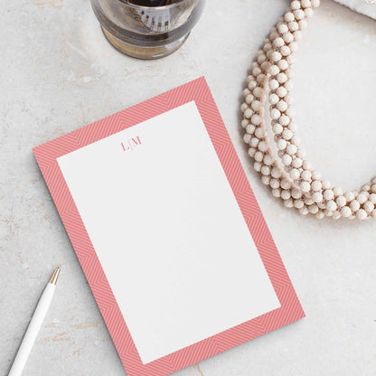 Pointed Lines Notepad - Blú Rose