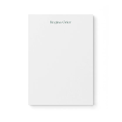 Regina Notepad + Notecard Set - Blú Rose