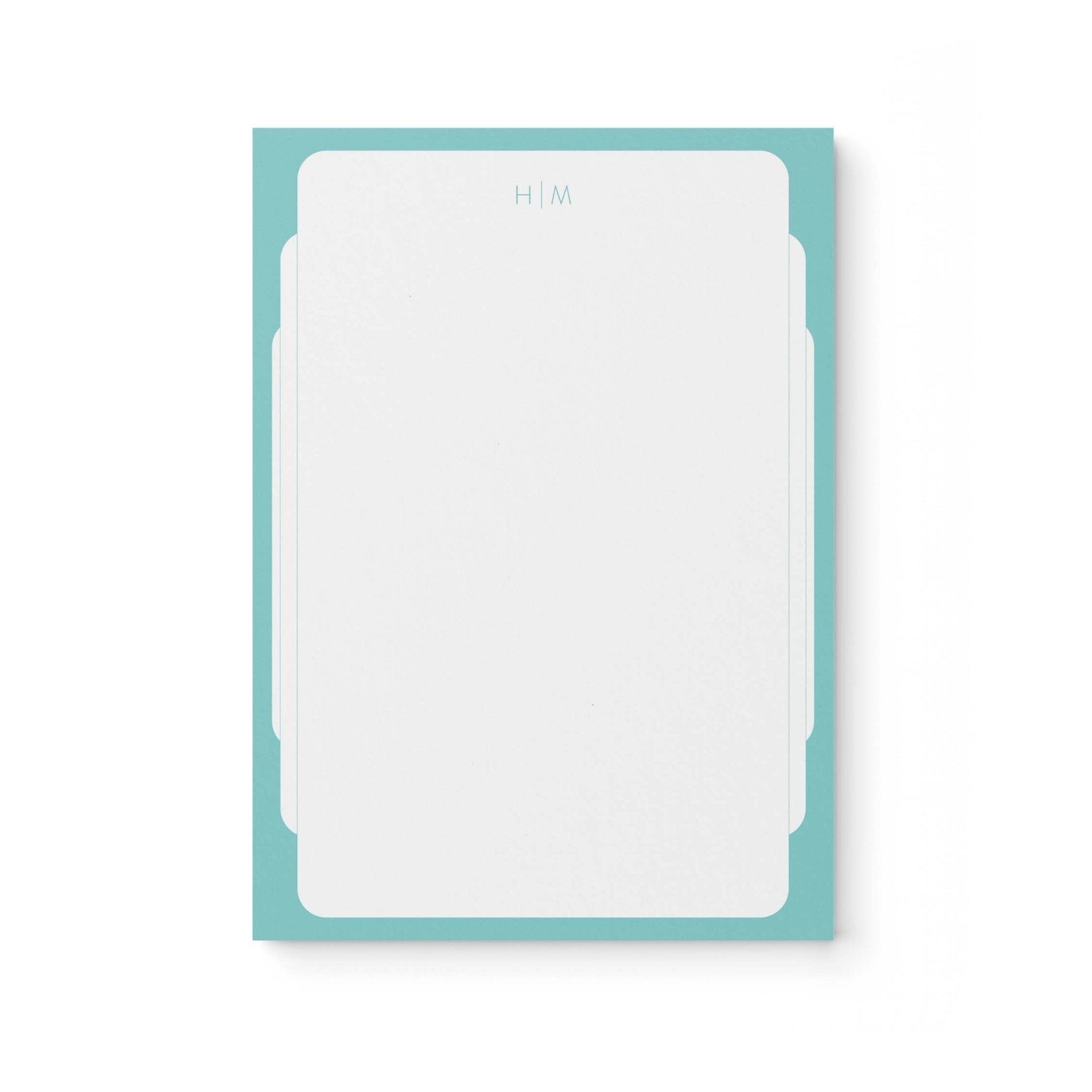 Personalized Retro Frame Notepad | Blú Rose Designs