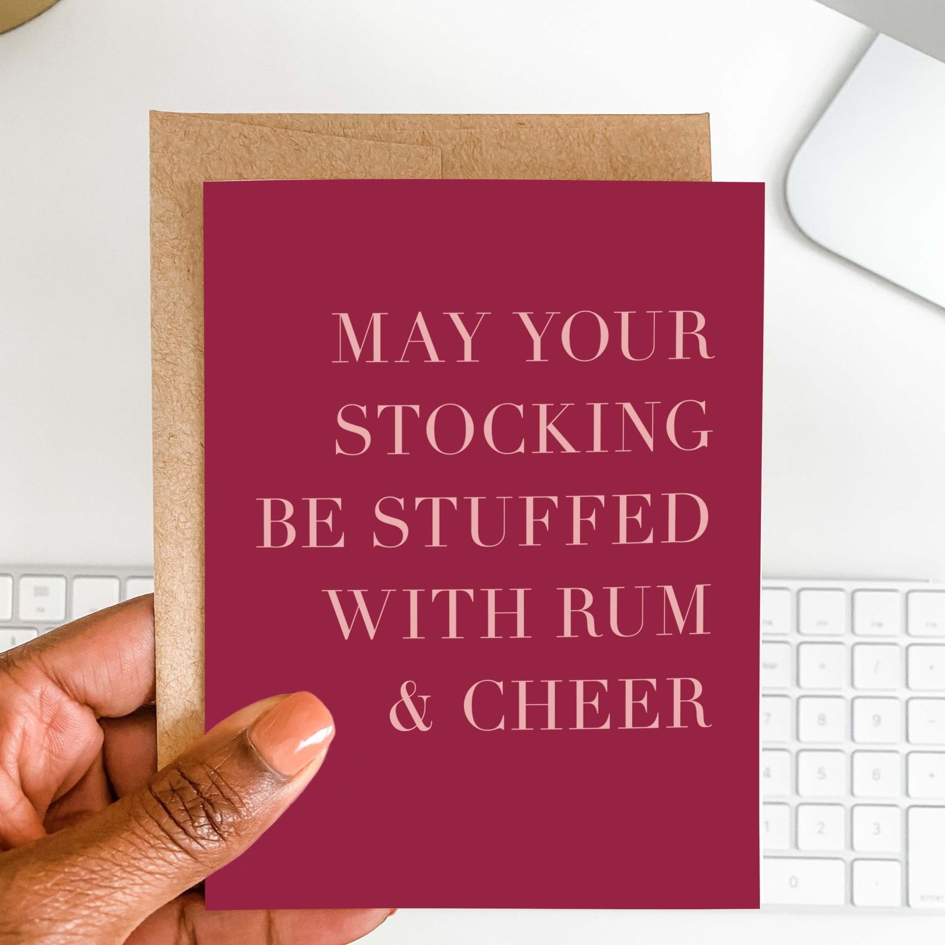Rum + Cheer Card - Blú Rose