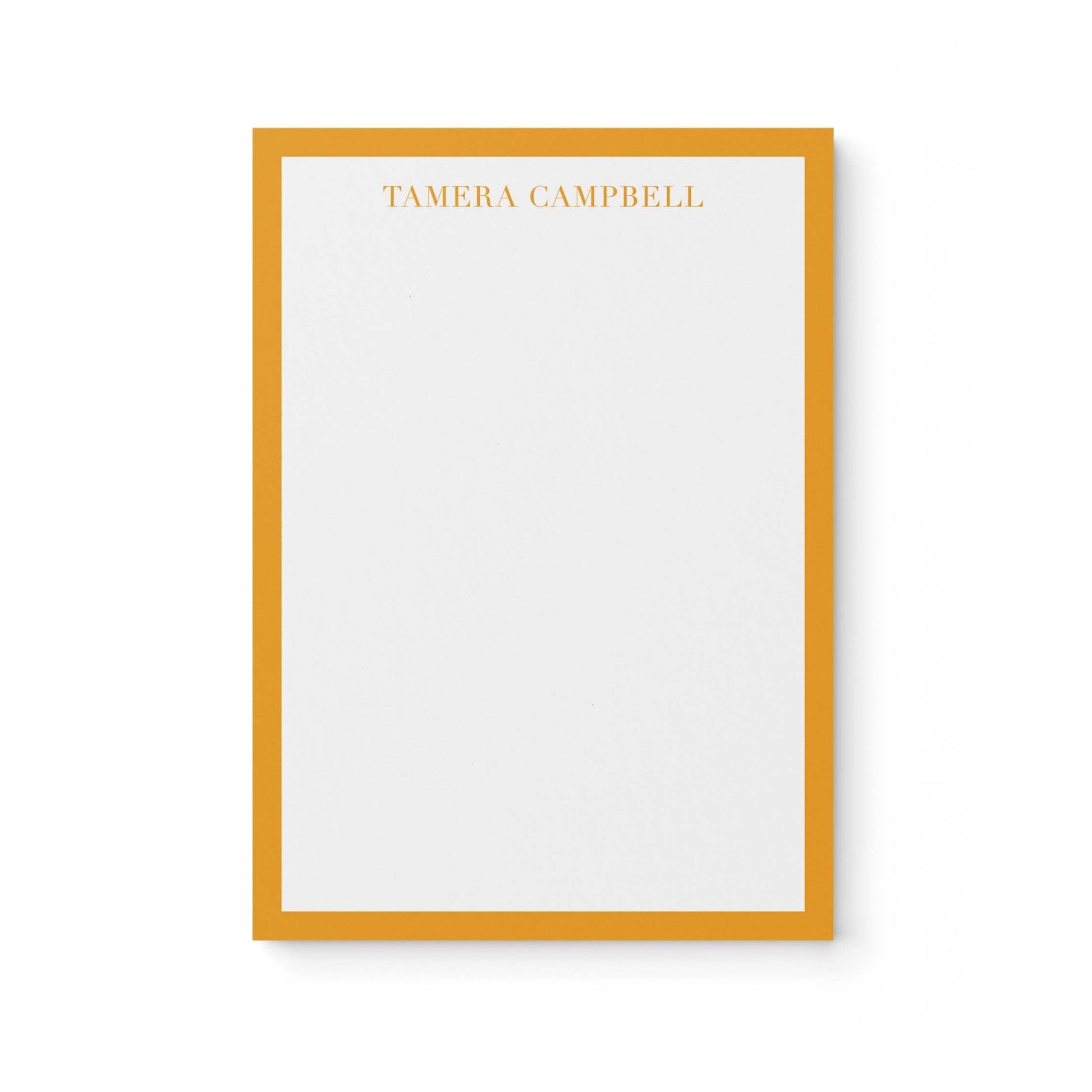 Tamera Border Notepad - Blú Rose