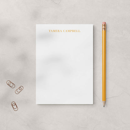 Tamera Notepad - Blú Rose
