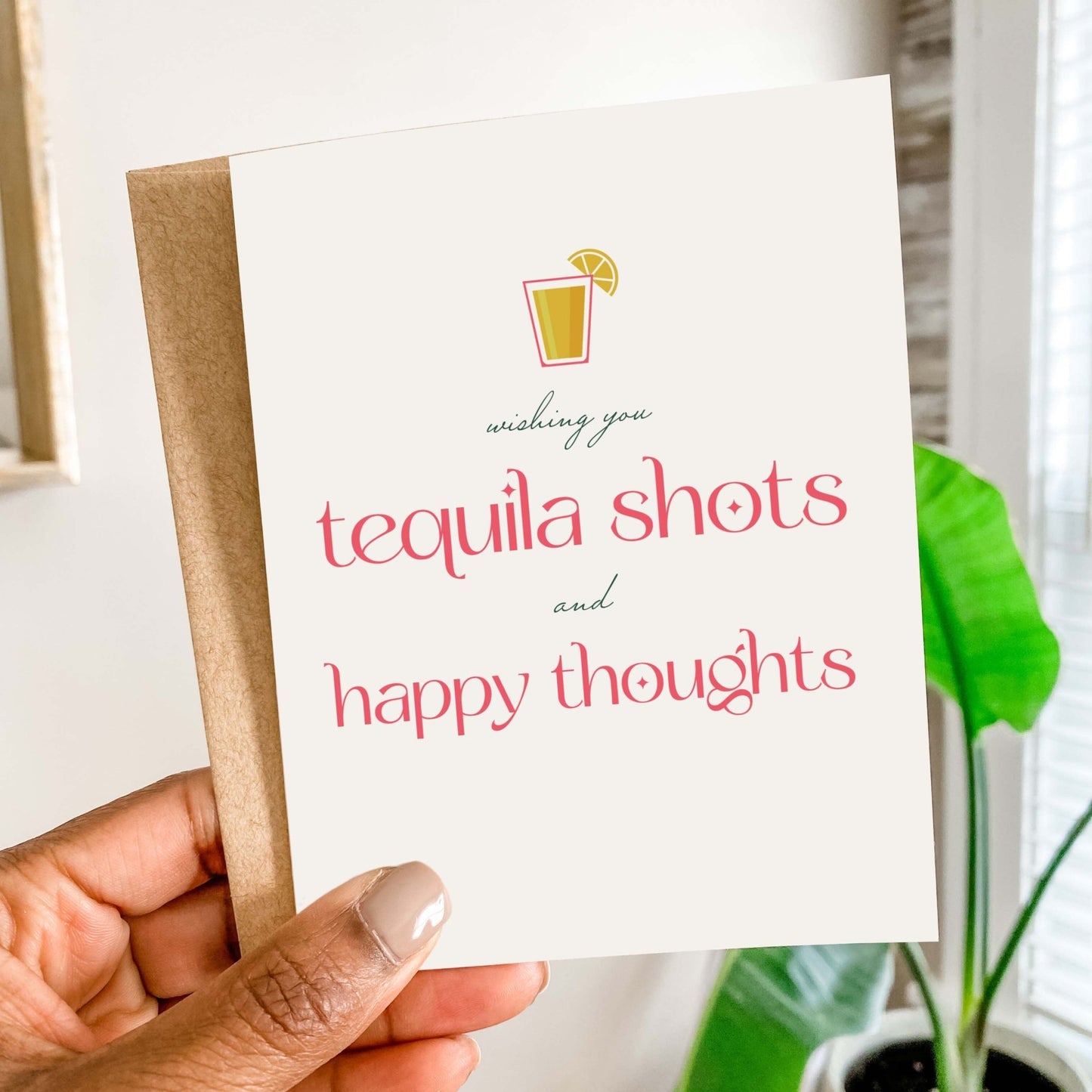 Tequila Shots Birthday Card - Blú Rose
