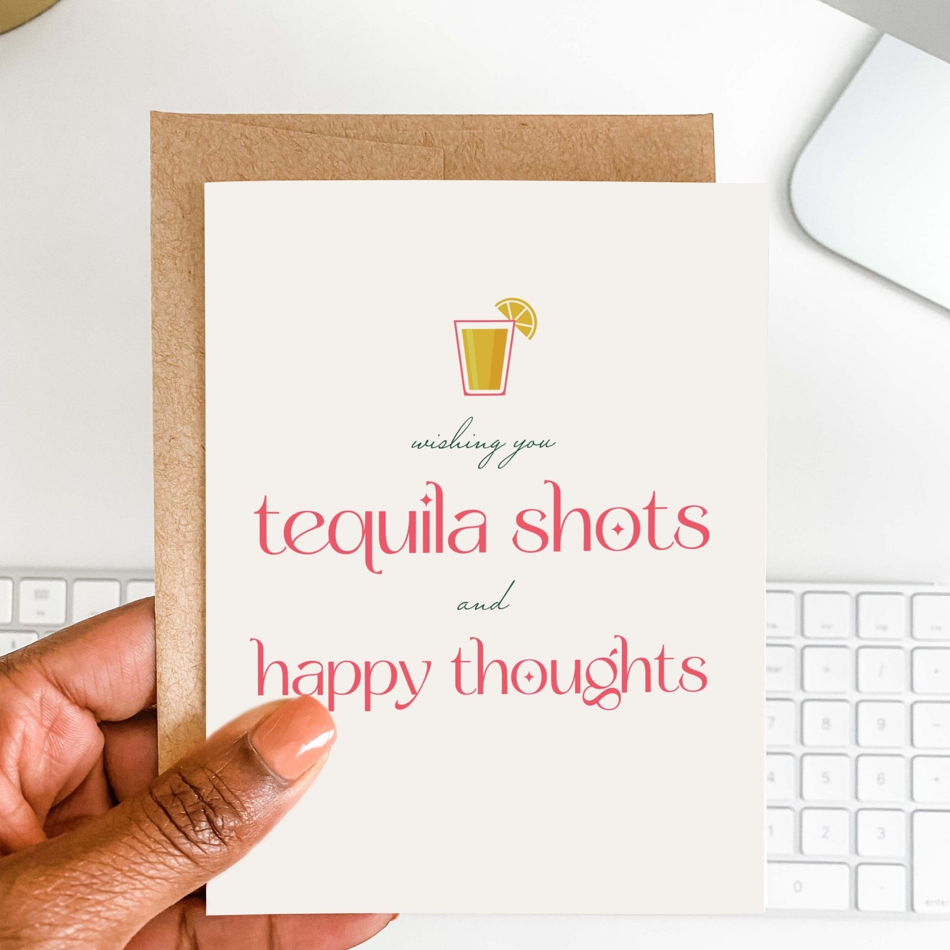 Tequila Shots Birthday Card - Blú Rose