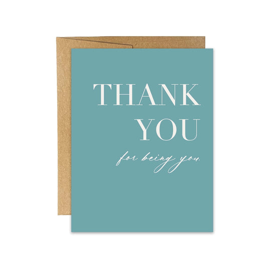 Thank You for Being You Card - Blú Rose