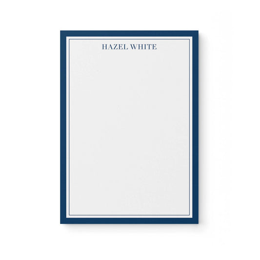 Traditional Border Notepad - Blú Rose