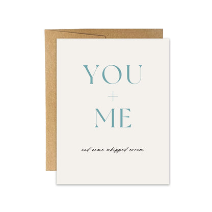 You + Me Card - Blú Rose